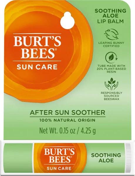 Burt's Bees Soothing Lip Balm After Sun Soother (Soothing Aloe) 4.25g