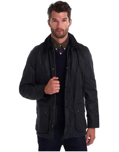 Henry Sartorial x Barbour Ashby Wax Jacket Navy Navy / XXXL