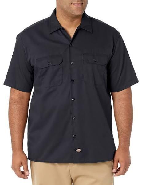 Dickies Short Sleeve Work Shirt Black L