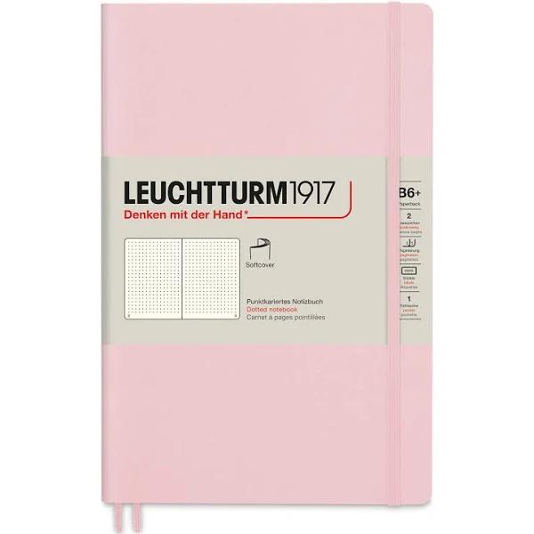 Leuchtturm1917 - Notebook - Softcover - B6+ - Powder, Dotted