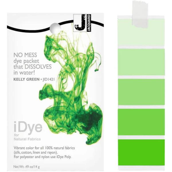 Jacquard iDye Fabric Dye 14g Kelly Green