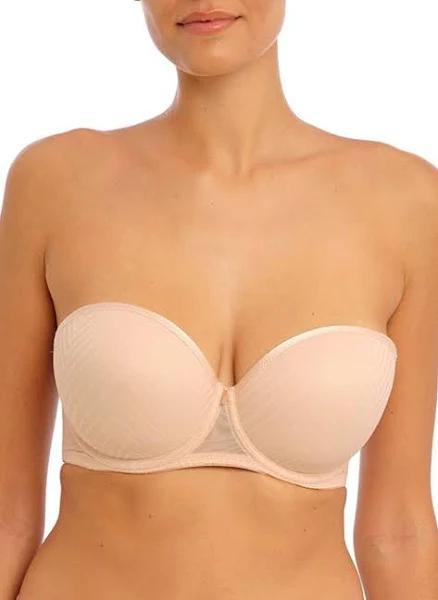 Freya Tailored Underwire Moulded Strapless Bra - Natural Beige - 6F