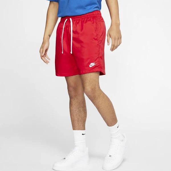 Nike Sportswear Woven Shorts Red - M