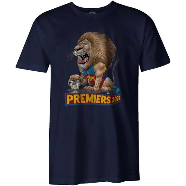 Brisbane Lions 2024 Premiers Mark Knight Tee 2XL