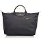 Longchamp Le Pliage Club Large Nylon Travel Bag Gunmetal