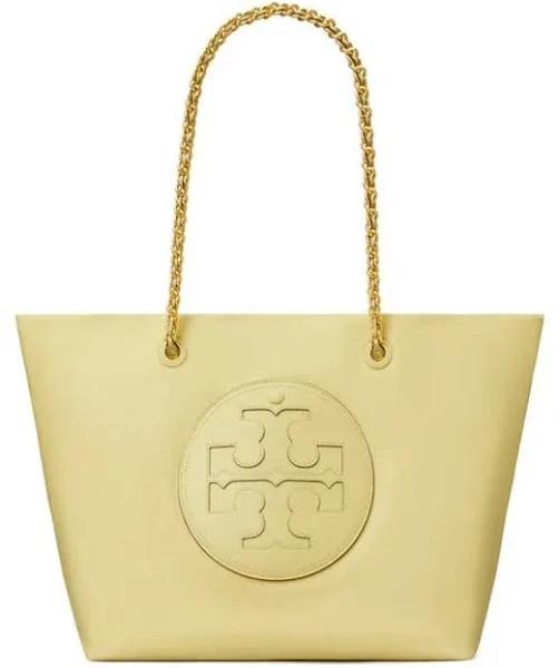 Tory Burch Ella Chain Tote Lemon Sugar