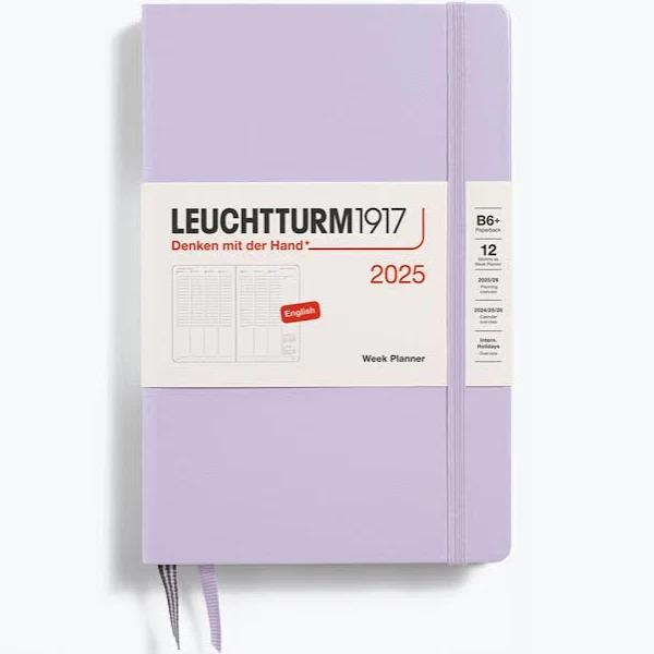 Leuchtturm1917 - 2025 Diary - Week Planner - B6+ - Lilac