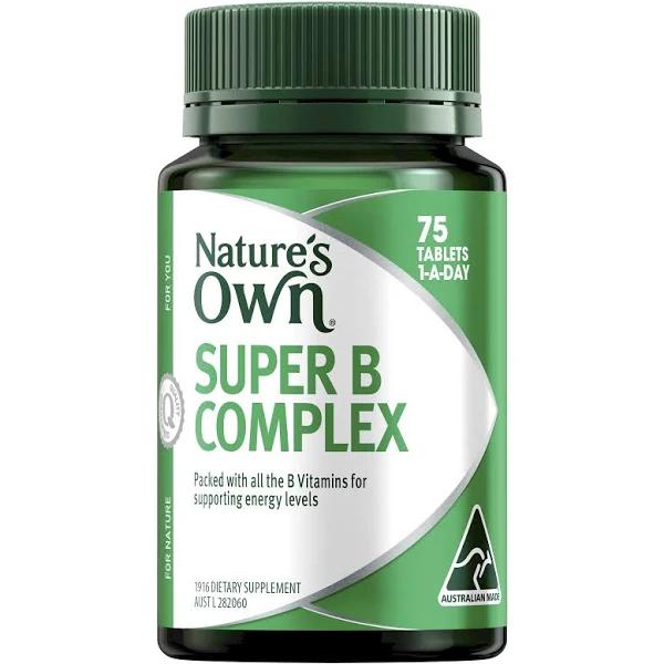 Nature's Own Super B Complex - 75 Tablets