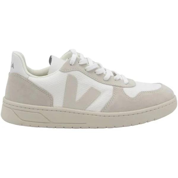 Veja V-10 B-Mesh (White / Natural)