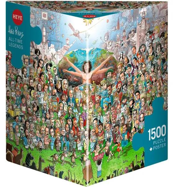 Heye 1500pc Prades, All-Time Legends Jigsaw Puzzle