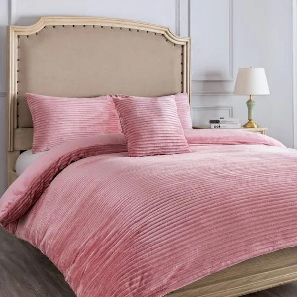 Georges Stella Pink Quilt Cover Set, Single