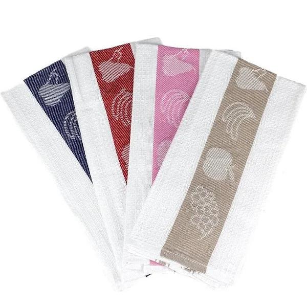 12x Tea Towels Bulk Hand Dish Cloth Teatowel 100% Cotton Kitchen Linen 55 x 80cm - Earn Everyday Rewards, AfterPay Available