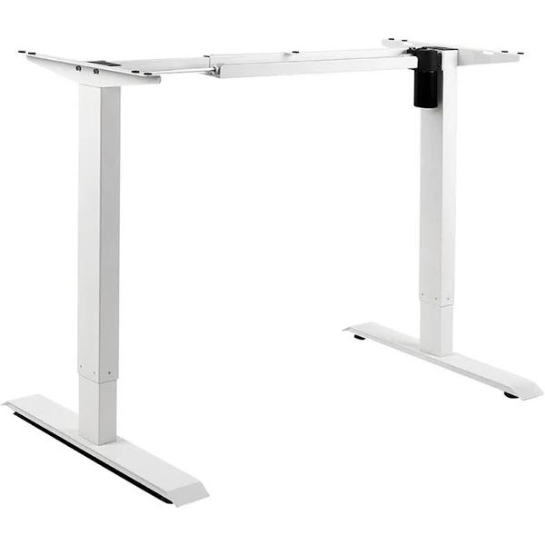 Motorised Adjustable Desk Frame - White