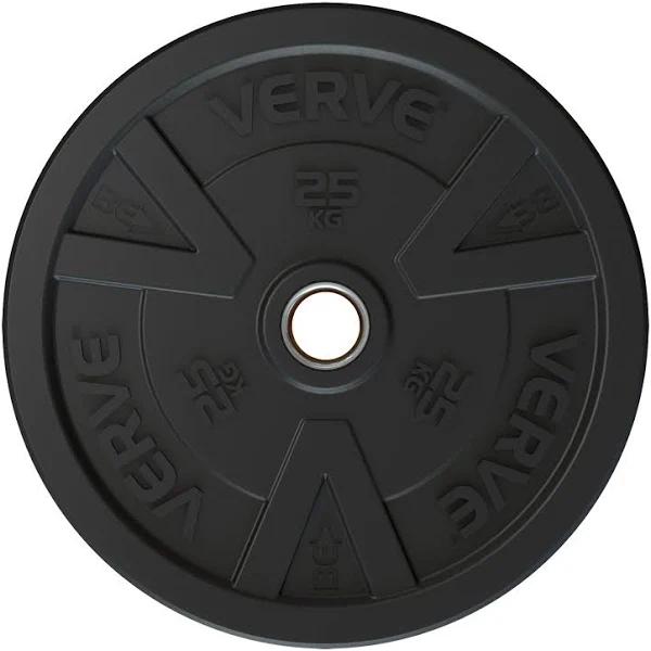 Verve Olympic Bumper Plates – Verve Fitness 25kg x 2