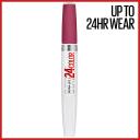 Maybelline Superstay 24 2-Step Liquid Lipstick Makeup, Relentless Ruby