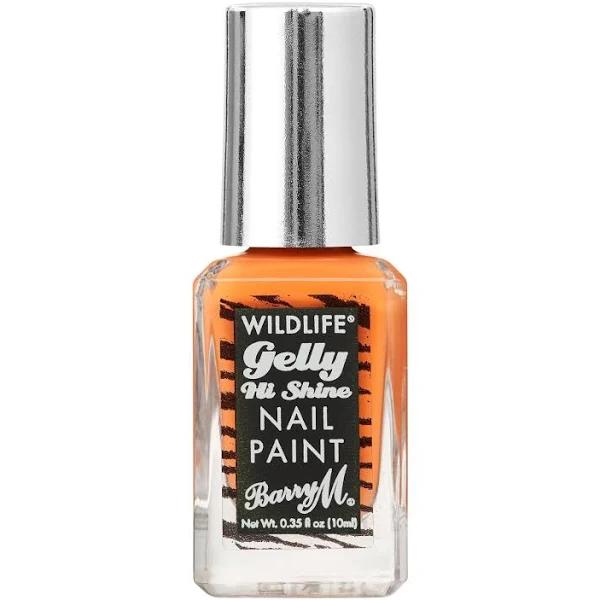 Wildlife Gelly Hi Shine Nail Paint | Desert Orange | Barry M