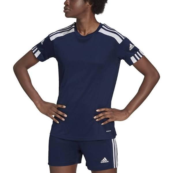 Adidas Women's Squadra 21 Blue/White Soccer Jersey S