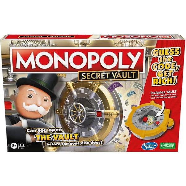 Monopoly - Secret Vault Board Game | Hasbro