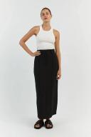 Rowan Midi Skirt in Black Size 2 by DISSH