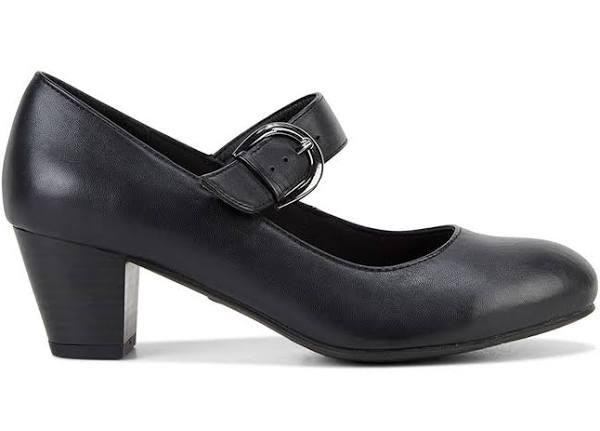 Grosby Women's Isli Heels (Black, Size 9 US)