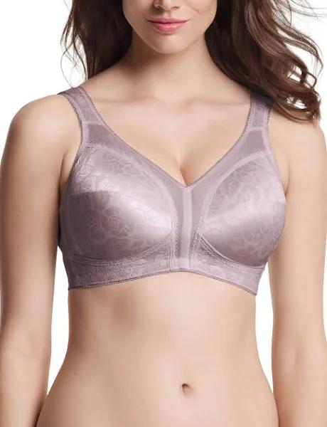 Playtex 4693b 18 Hour Ultimate Shoulder Comfort Wirefree Bra - Warm Steel, 42B