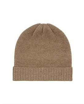 David Jones Mani Kaaga Moni 100% Cashmere 'moscow' Beanie in Frappe