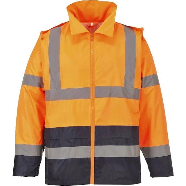 Portwest H443 Hi Vis Classic Contrast Rain Jacket