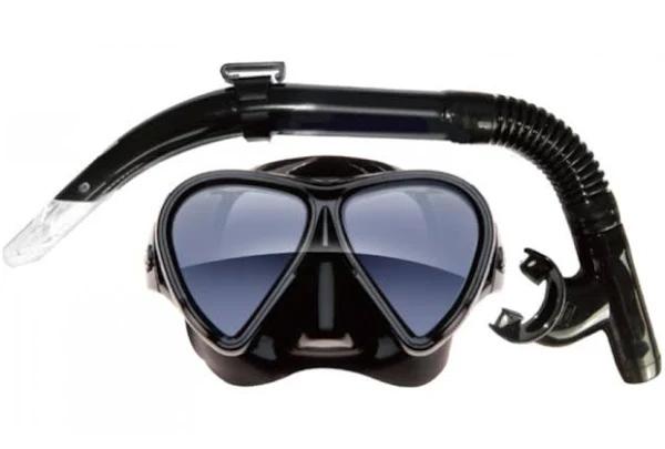 Mirage Eclipse Adult Mask and Snorkel Set Black