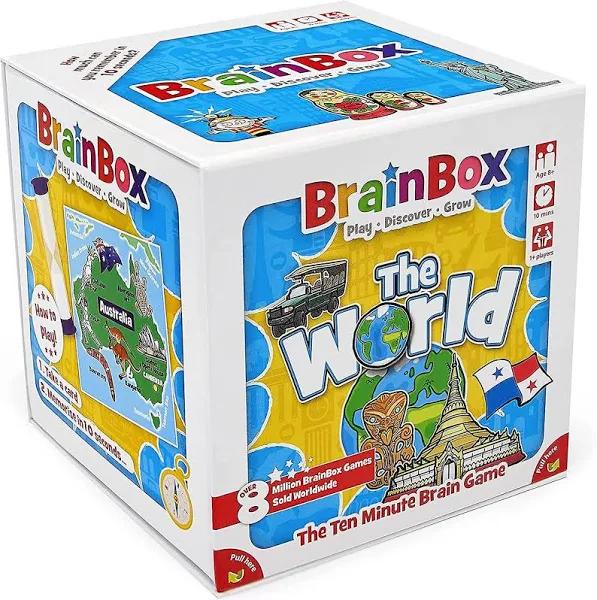 BrainBox The World Card Game (Refresh 2022)