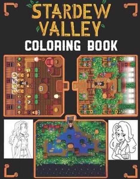 Stardew Valley Coloring Book by Vanessa Tucker