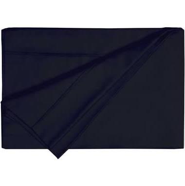 Belledorm 200 Thread Count Egyptian Cotton Flat Sheet Black King/Superking