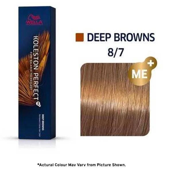 Wella Koleston Perfect Me+ 8/7 Light Blonde Brown - 60g