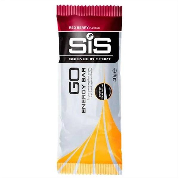 Sis Go 40g Red Berries Energy Bar Multicolor