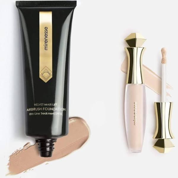 Mirenesse Velvet MAXILIFT Airbrush Foundation + Concealer -25.BRONZE