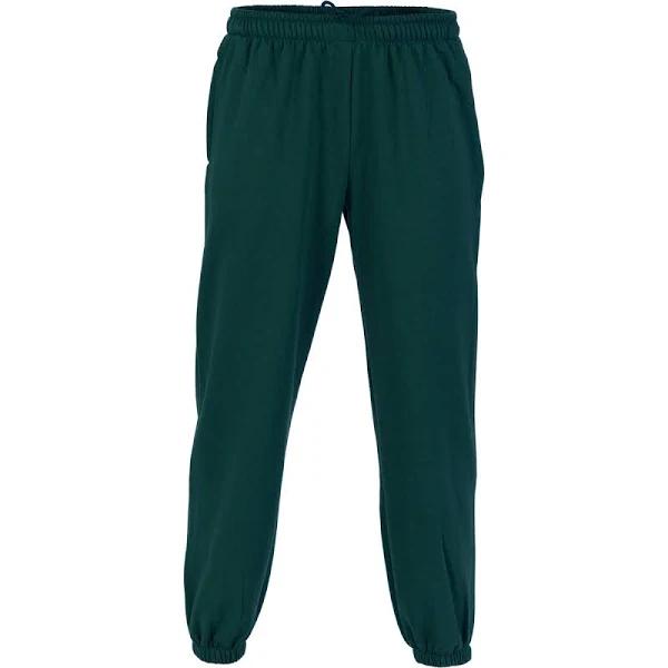 DNC Poly/Cotton Fleecy Track Pants - Green - 7XL