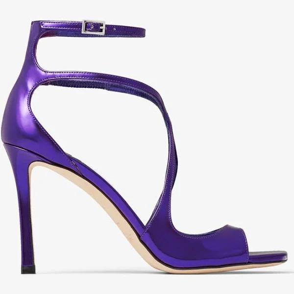 Jimmy Choo Purple Azia 95 Heeled Sandals