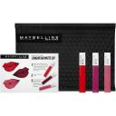 Maybelline New York NY Minute SuperStay Matte Ink Liquid Lipstick 3 Piece Gift