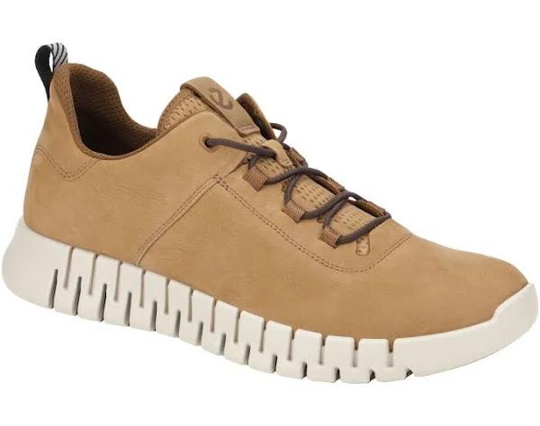 ECCO | Men's Gruuv Sneakers | Size 47 | Leather | Camel