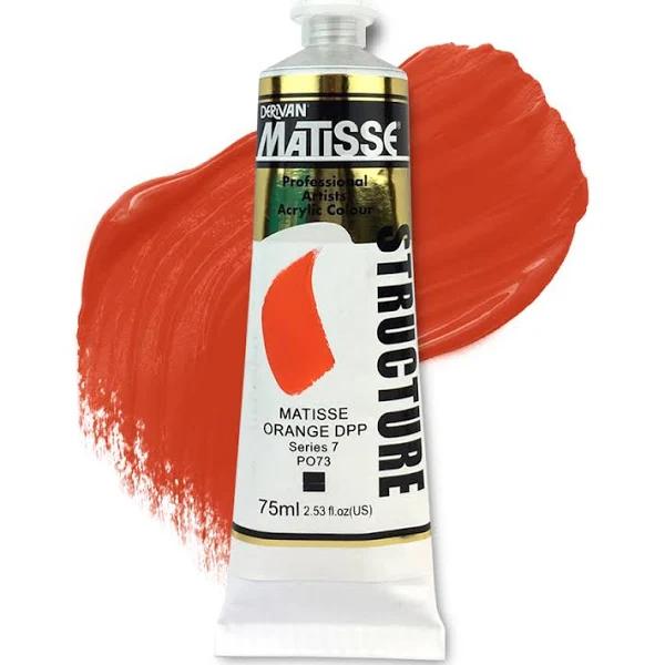 Matisse Structure Acrylic 75ml S7 Matisse Orange DPP