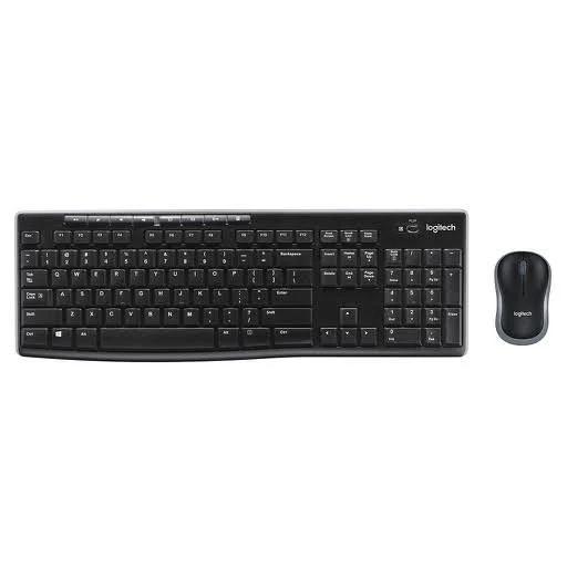 Logitech MK270R Keyboard and Mouse Combo Advance 2.4GHz Wireless Black