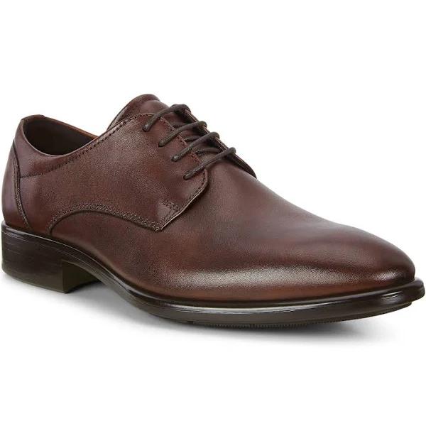 ECCO | Citytray Men's Derby | Size 13 | Leather | Cognac