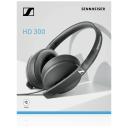 Sennheiser Over Ear Headphones HD 300, Black