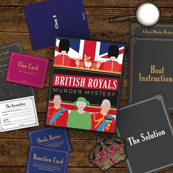 Gift Republic Royal Murder Mystery Board Game