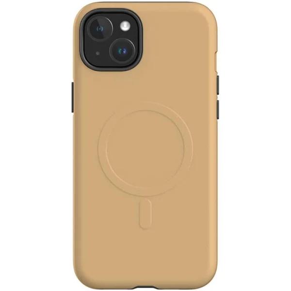 for iPhone 15 Plus Tough Case Compatible with MagSafe Rose Gold