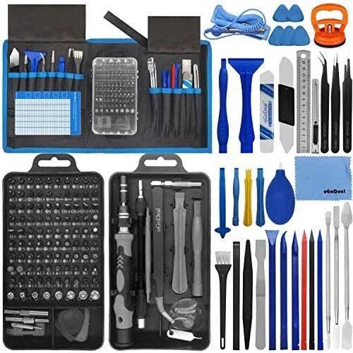 oGoDeal 155 in 1 Computer Repair Kit,professional Electronic Repair Kit For Computer, iPhone, Laptop, PC, Tablet,Cell Phone, Nintendo,PS3,PS4,Xbox