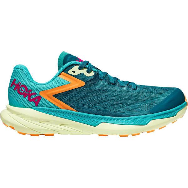 Hoka Zinal Womens Trail Shoe - US 9.5 / Deep Lake / Ceramic