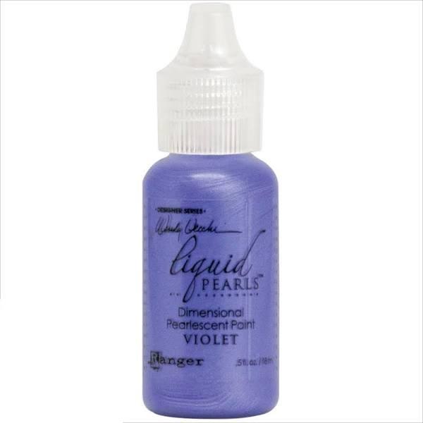 Wendy Vecchi Make Art Liquid Pearls .5oz - Violet