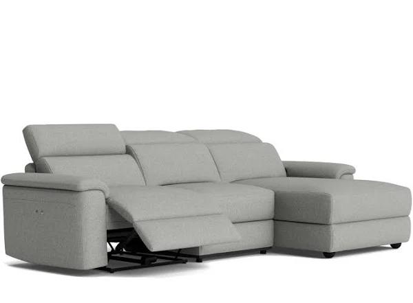 Kimaya 2.5 Seat Electric Recliner with Adjustable Headrests & Chaise | Nick Scali