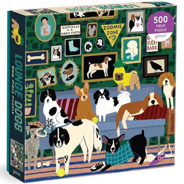 Lounge Dogs 500 Piece Puzzle