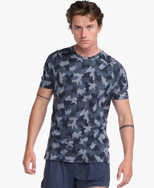 2XU Light Speed Tee (Men’s) 3 Colours X-Large / Block Camo